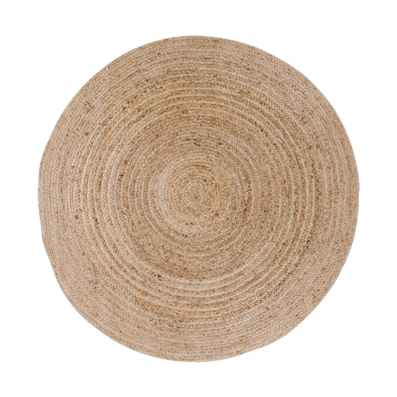 House Nordic Vloerkleed Bombay Jute Naturel Ø150cm