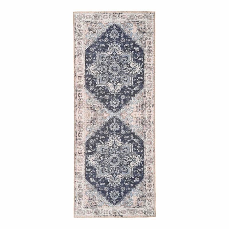 House Nordic Hallway Runner Havana Blauw 80x200cm