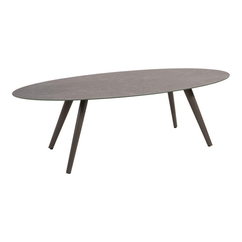 Lesli Living Tafel Mojito Ceramic Pardo Ovaal 240x110cm