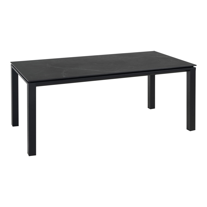 Lesli Living Tuintafel Monte Carlo Negro 180x90cm