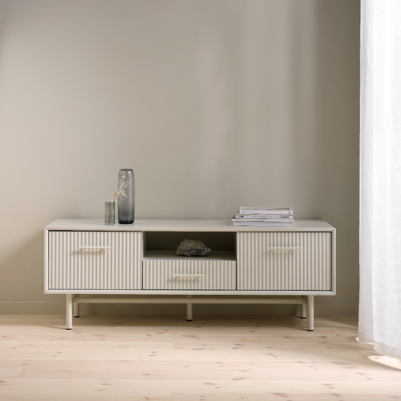 Tv-meubel Palma Greige Mdf 140cm - Giga Living