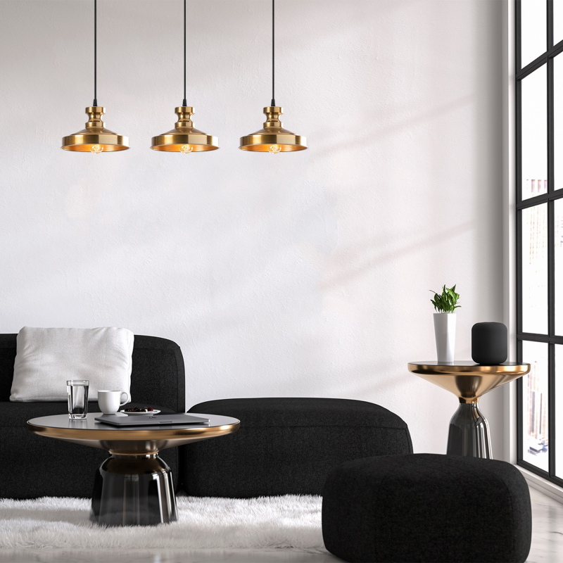 Hanglamp Berceste Design 3-Lichts Goud