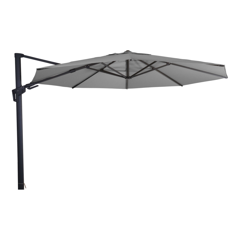 Lesli Living Zweefparasol Virgoflex Grijs Ø3,5Mtr