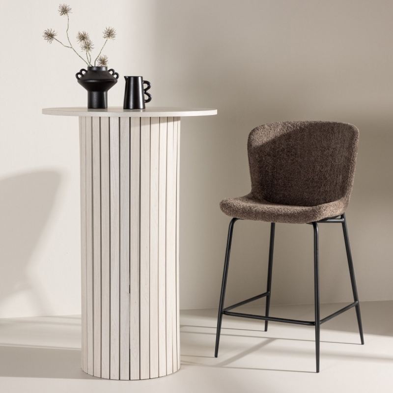 Fjôrd Bartafel Härön Ø70cm Whitewash