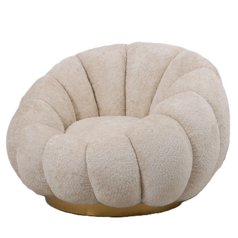 PTMD Fauteuil Daisy Crème