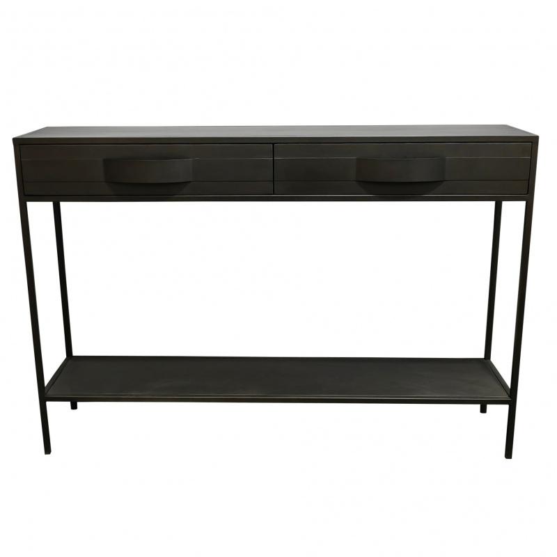 PTMD Sidetable Acalia Bruin 120cm