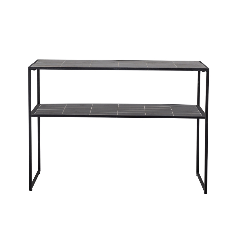 Bloomingville June Console Tafel Zwart Steen