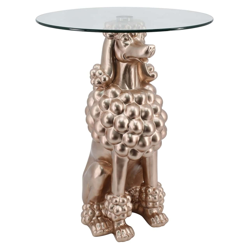 Richmond Bijzettafel Poodle Polyresin