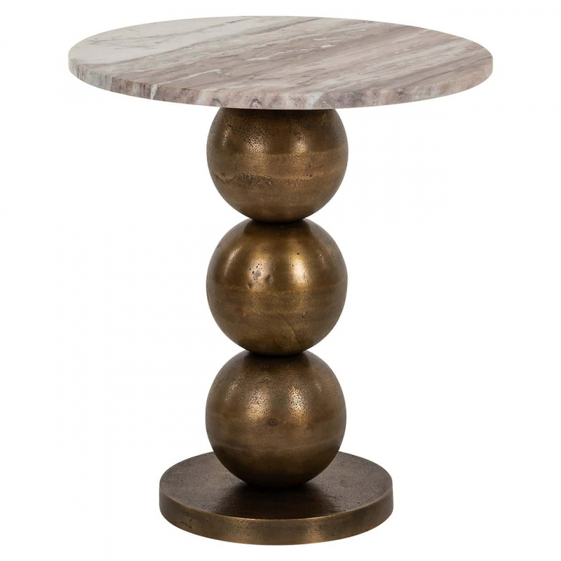 Richmond Bijzettafel Barley Toronto Marmer Ø45cm