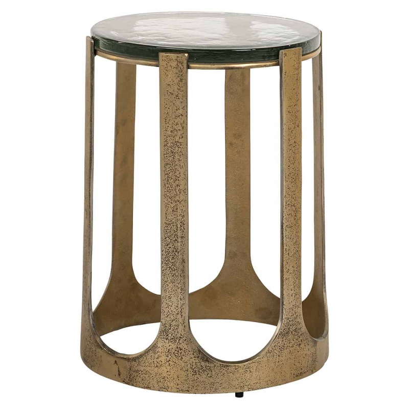 Richmond Bijzettafel Rixo Goud Ø37cm
