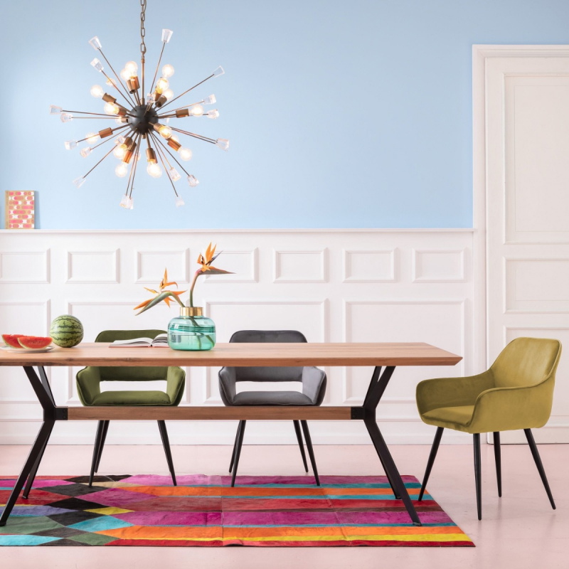 Kare Design Eetkamerstoel San Francisco Donkergroen