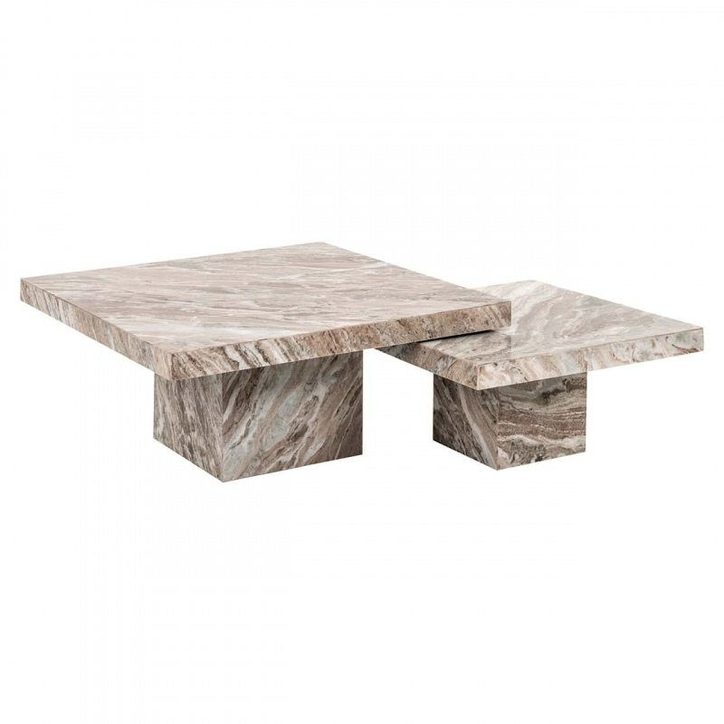 Richmond Salontafel Rashford Toronto Marmer Set van 2