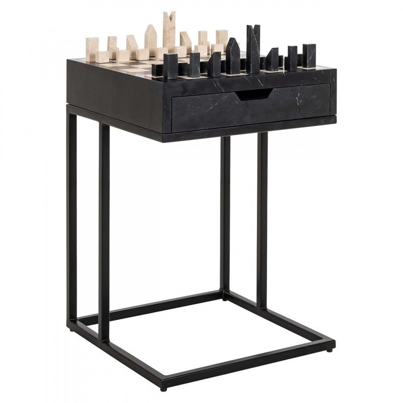 Richmond Schaaktafel Davos Zwart