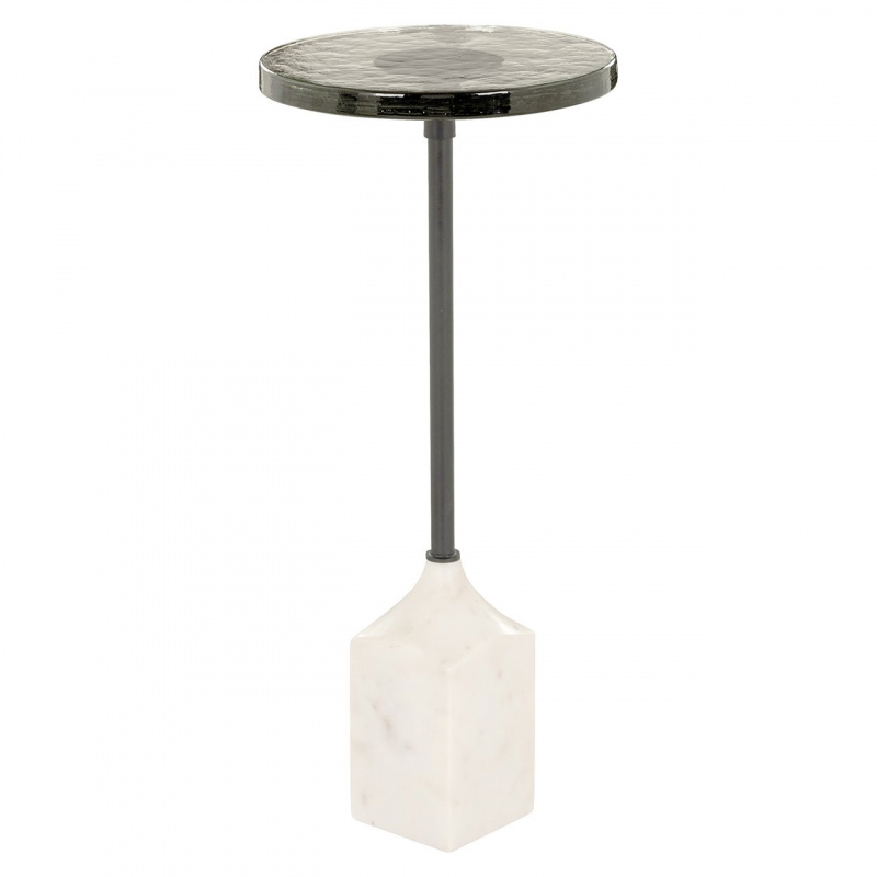 Richmond Bijzettafel Aurora WitØ27cm