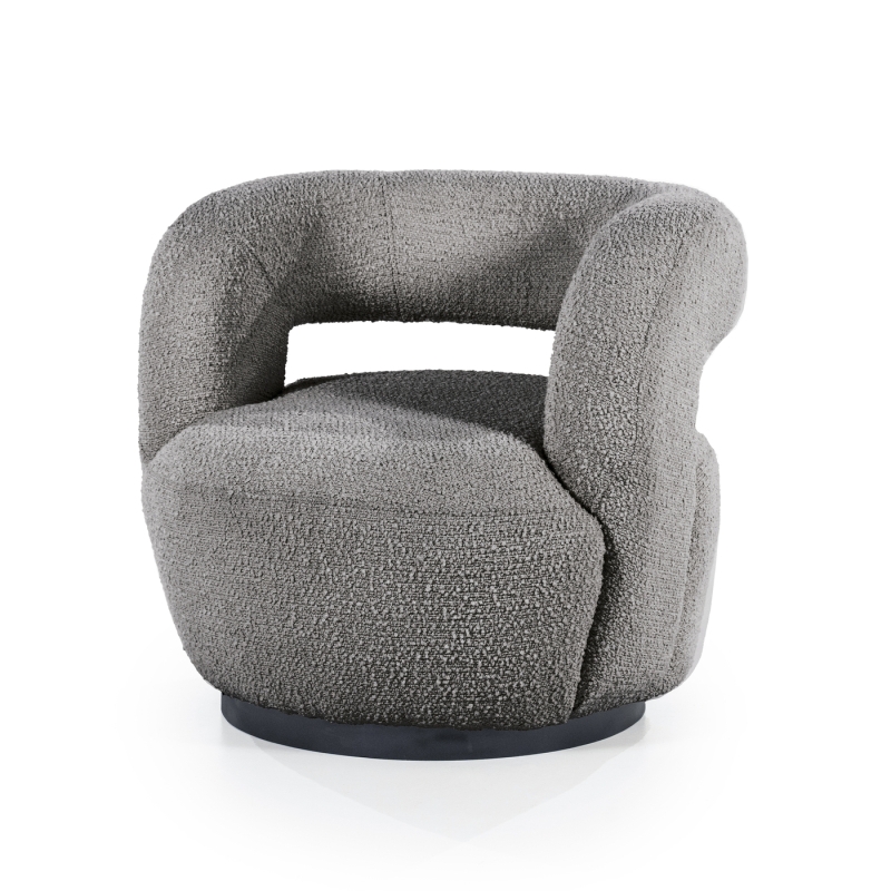 Eleonora Fauteuil Sharon Grijs Spark