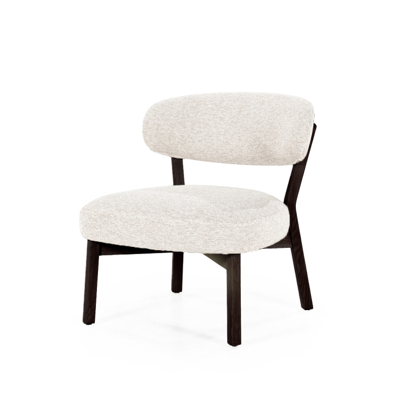 Eleonora Fauteuil Mikky Bruin/Beige Moon
