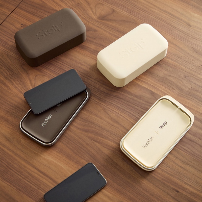 Kave Home Faraday-Box voor Telefoons Bruin - Stolp® x KonMari