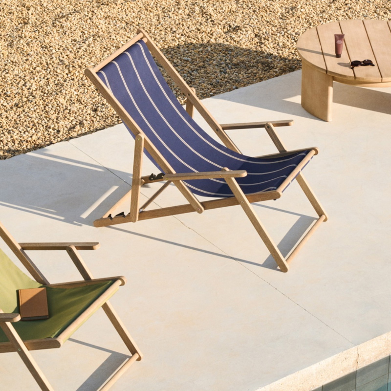 Kave Home Strandstoel Vilara Blauw