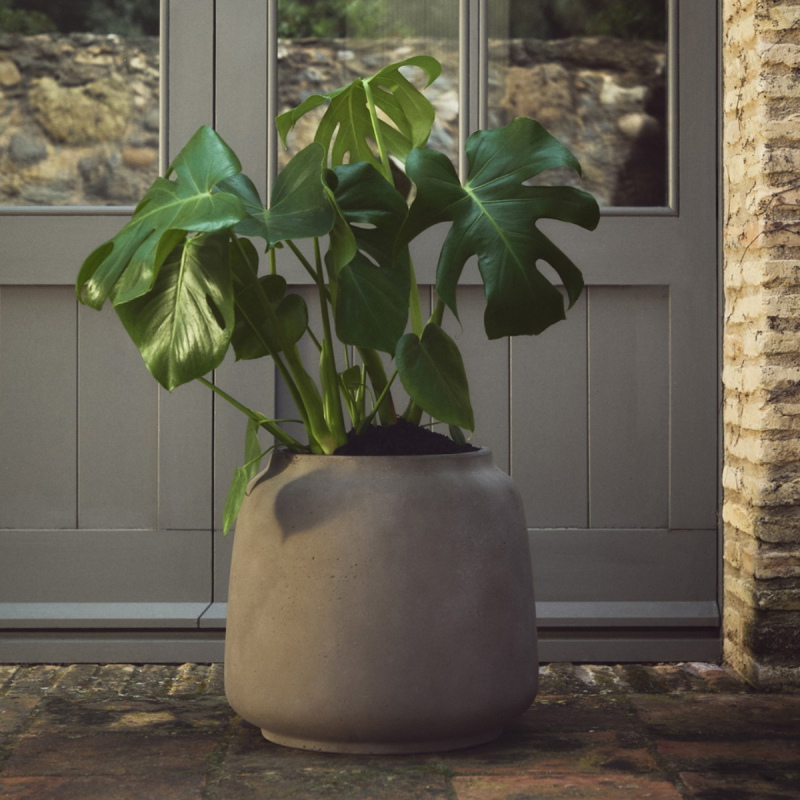 Kave Home Bloempot Lira Terracotta-Effect Ø40cm