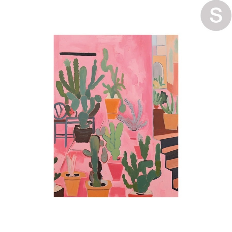 Urban Cotton Wandkleed Cactus Party Small 80x110cm