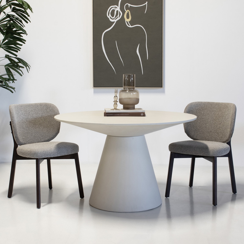 DÉJA Eettafel Stockholm Beige Rond 120cm