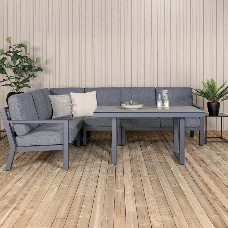 Fjôrd Loungeset Barcelona Zwart