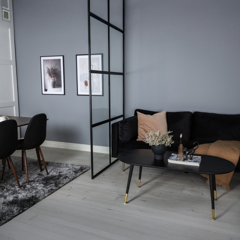 Fjôrd Scheidingswand Van Glas Leif 120x210cm