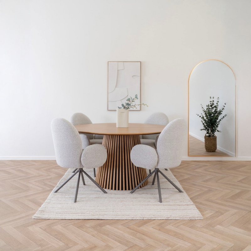 House Nordic Eettafel Osaka Naturel Ø140cm