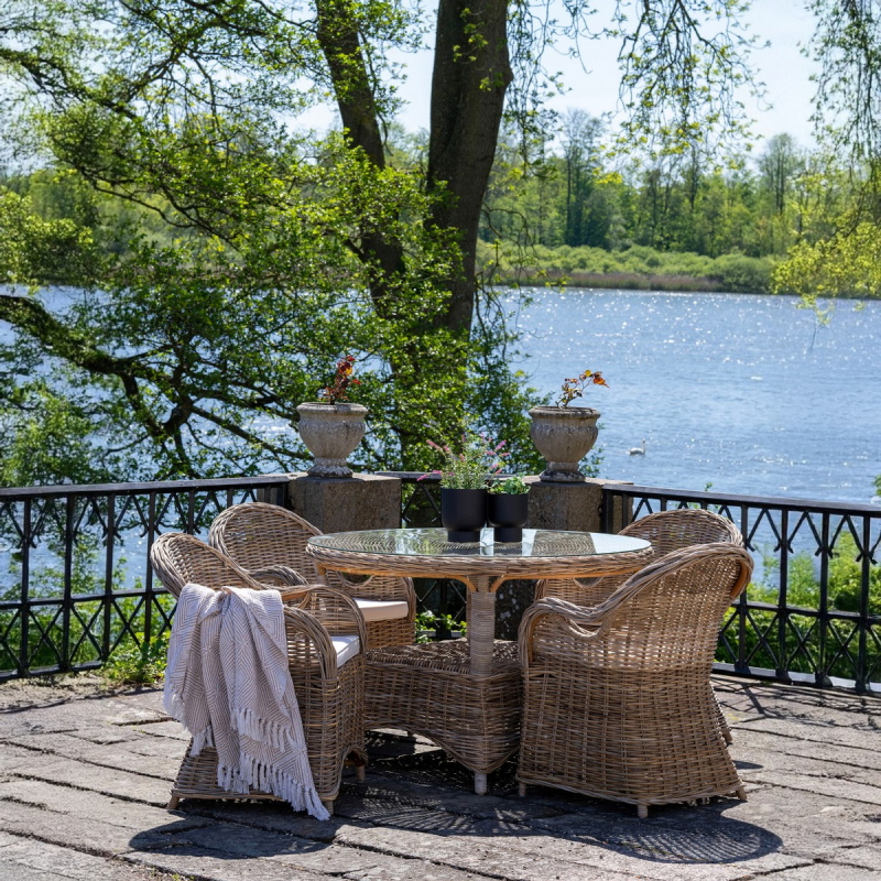 House Nordic Tuinset Larisa Grijs/Naturel