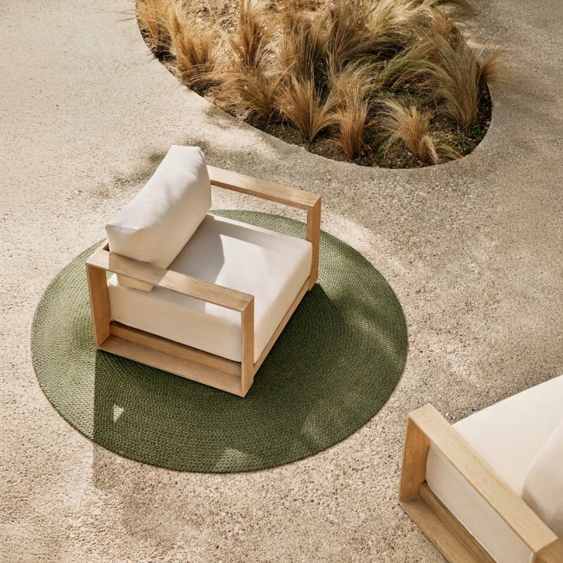 Kave Home Fauteuil Ambra Acaciahout