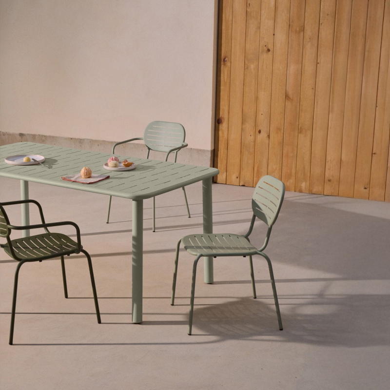 Kave Home Outdoor Tafel Brai Turquoise 180x90cm