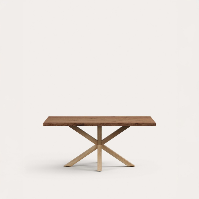 Kave Home Tafel Argo Verouderd Eikenfineer 180x100cm