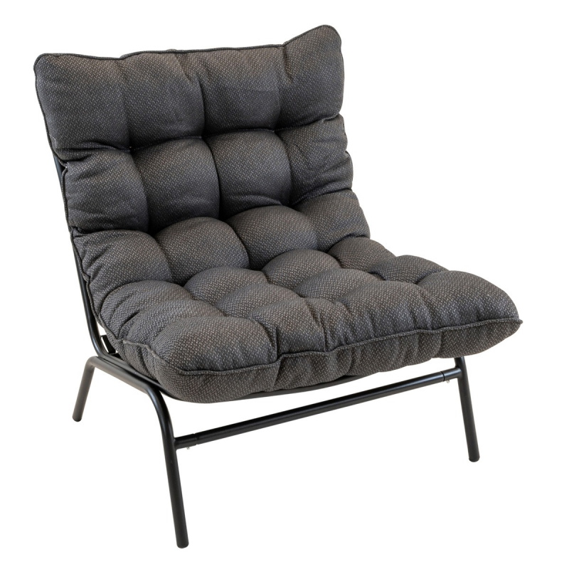 Lesli Living Loungestoel Zenzi Zwart