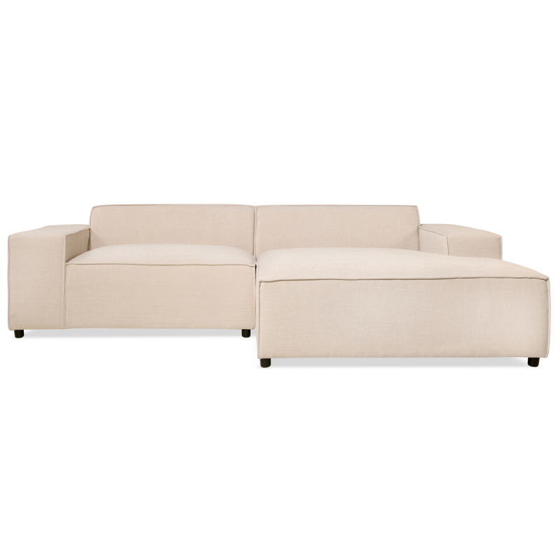 Hoekbank Lara Beige Rechts - Giga Meubel