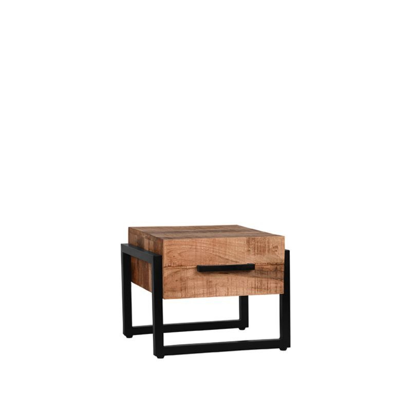 LABEL51 Salontafel Bolivia Rough Mangohout 50x50x41cm