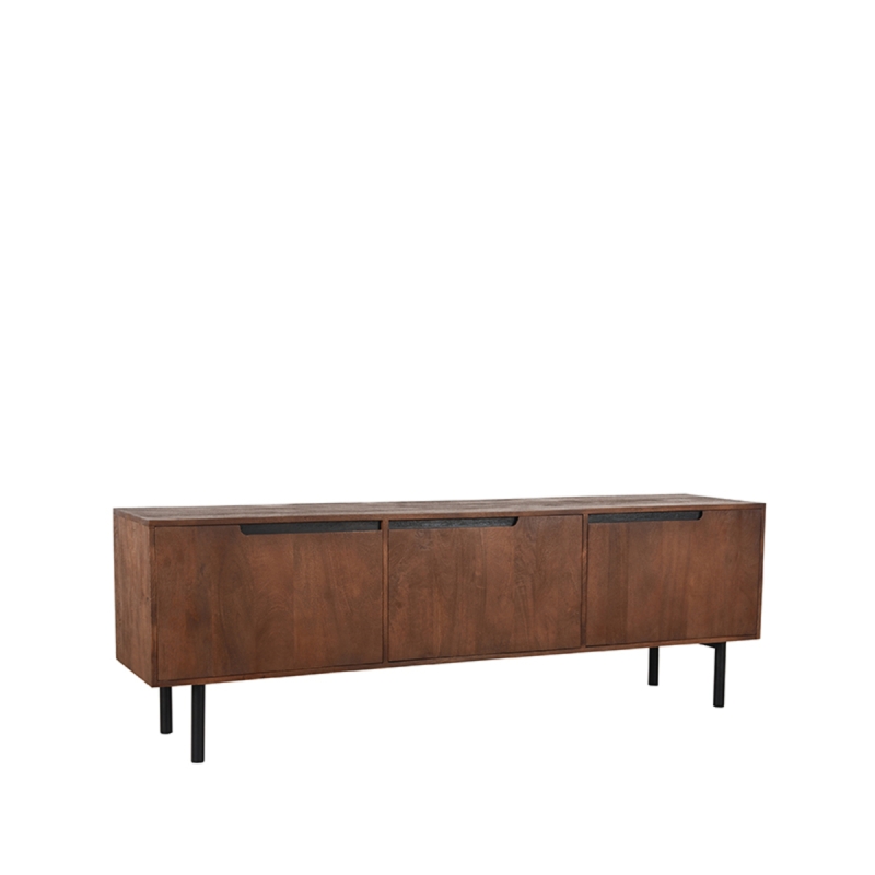 LABEL51 Tv-Meubel Rio Espresso Mangohout 180cm