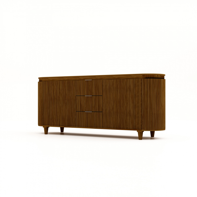 HSM Collection Dressoir Tide Mango Bruin 190cm