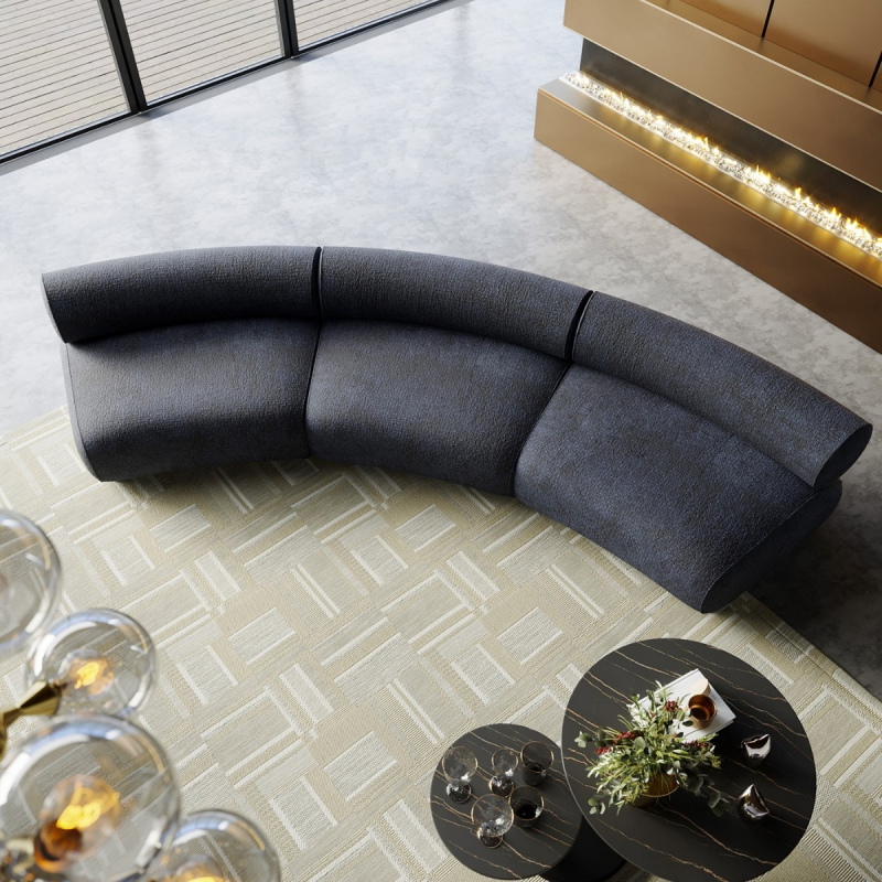 Kare Design Bank Ciao Element 2-Zits Midnight
