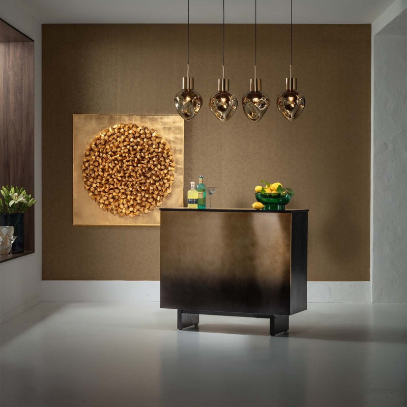 Kare Design Bar Prezioso Goud/Zwart