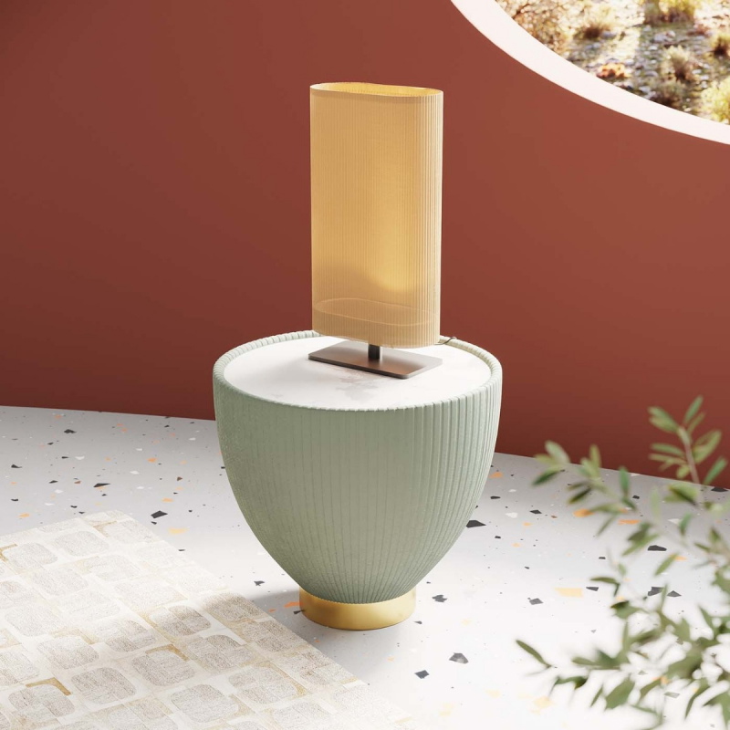 Kare Design Bijzettafel Endless Vegas Groen Ø47cm