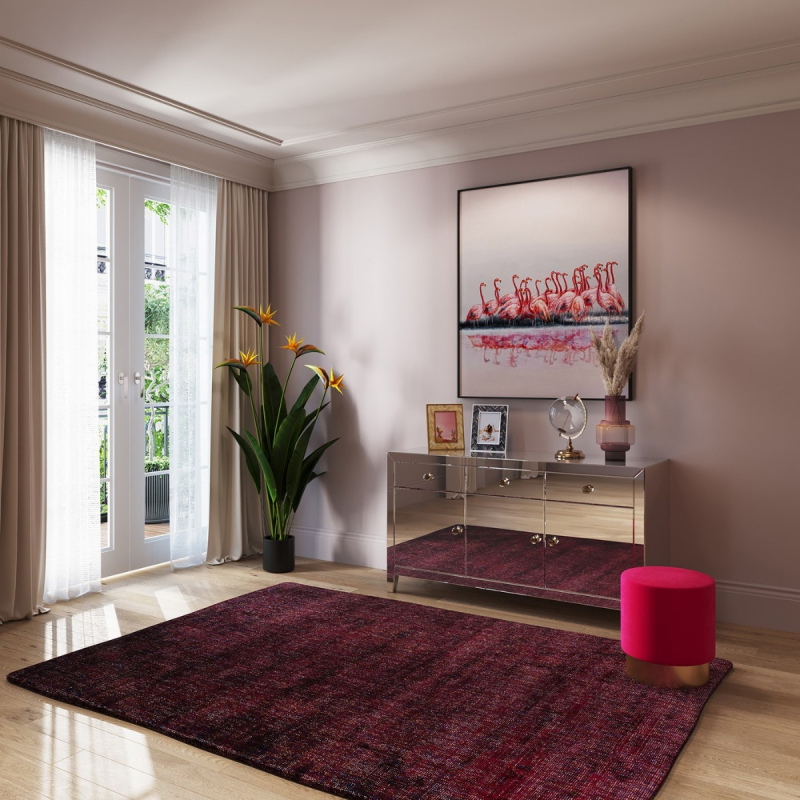 Kare Design Dressoir Luxury Zilver 140cm