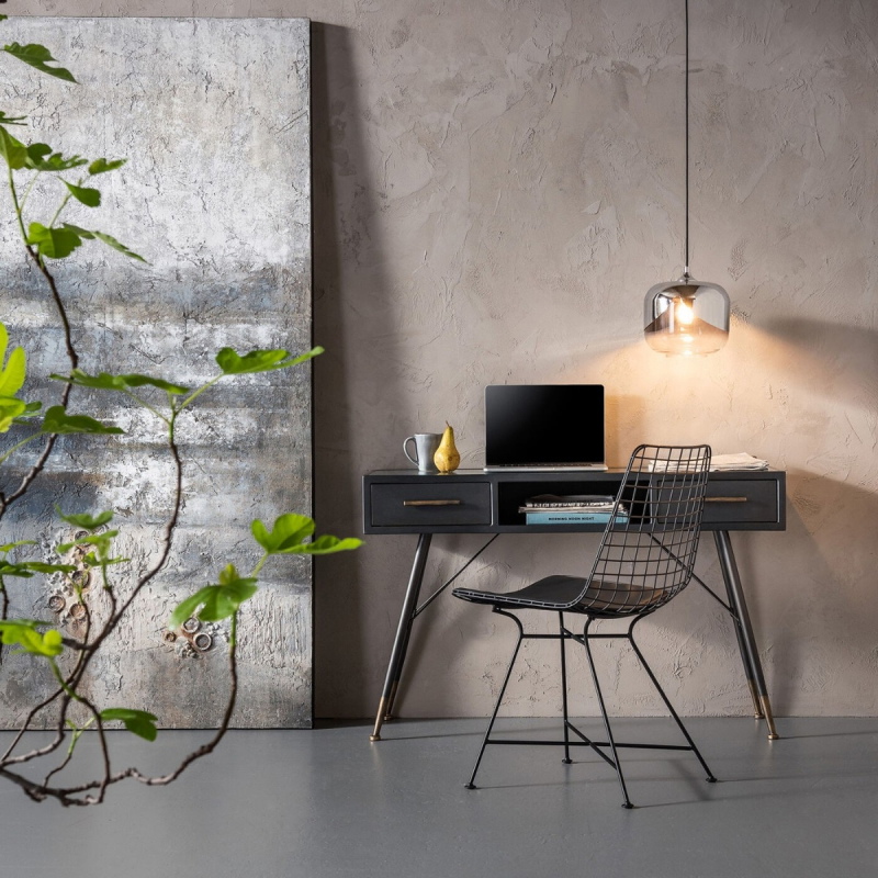 Kare Design Sidetable La Gomera Zwart 120cm