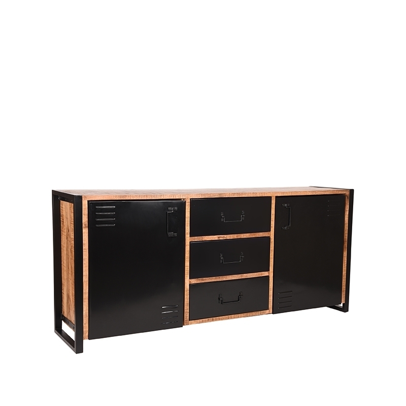 LABEL51 Dressoir Brussels Rough Mangohout 190cm