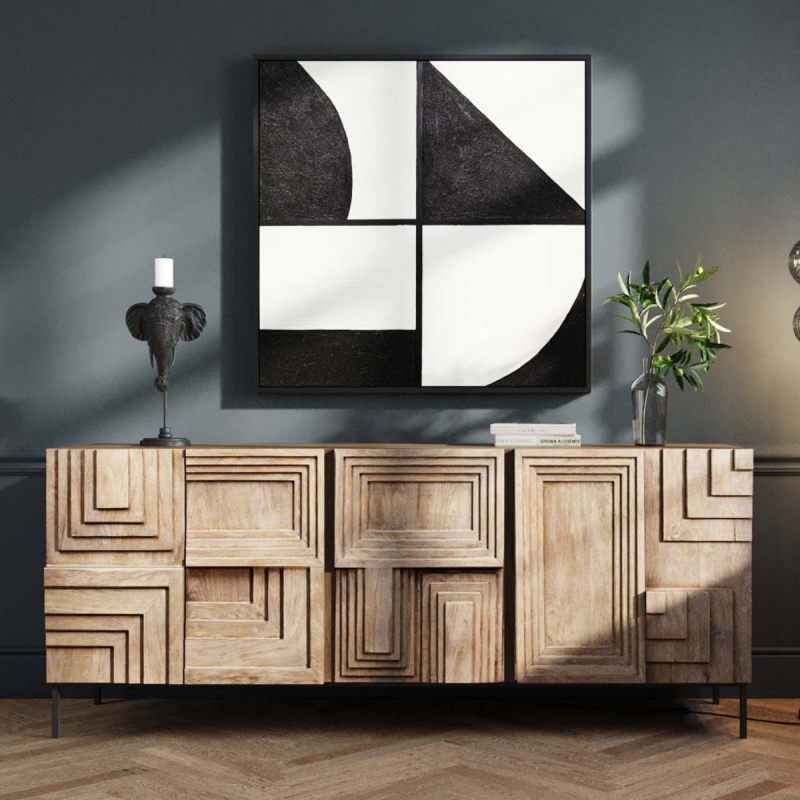 Kare Design Dressoir Figaro Naturel 184cm