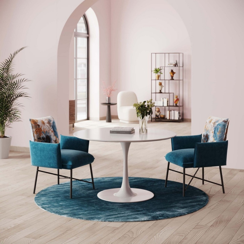 Kare Design Eettafel Invitation Wit Ø120cm