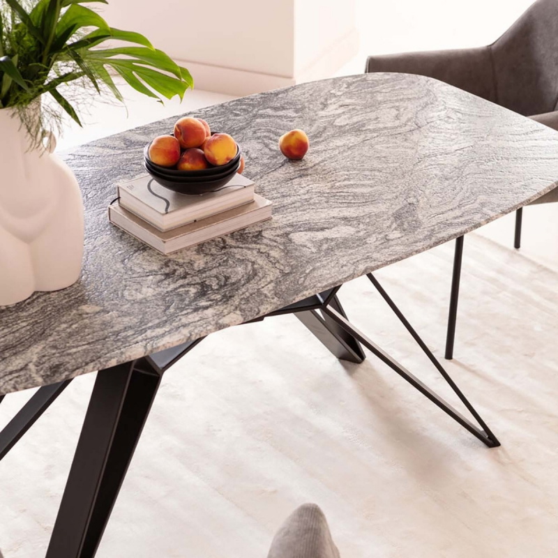 Kare Design Eettafel Okinawa Graniet 180cm