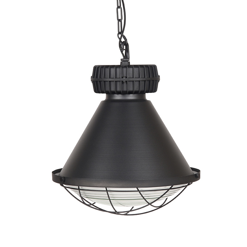 Label51 Hanglamp Duisburg Zwart Metaal