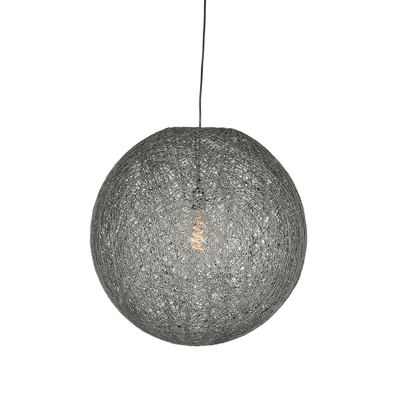 LABEL51 Hanglamp Twist Grijs Vlas L