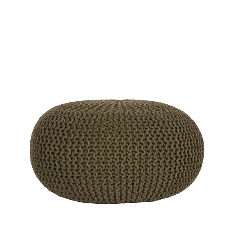 Label51 Poef Army Groen L