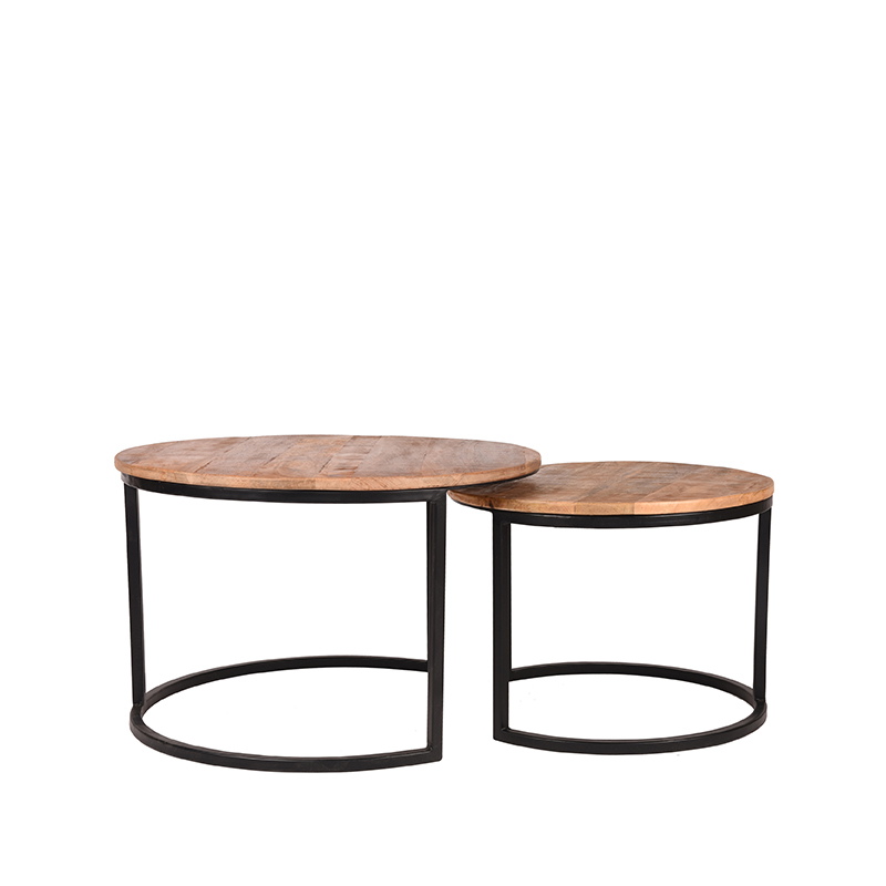 Label51 Salontafel Set Double Mangohout